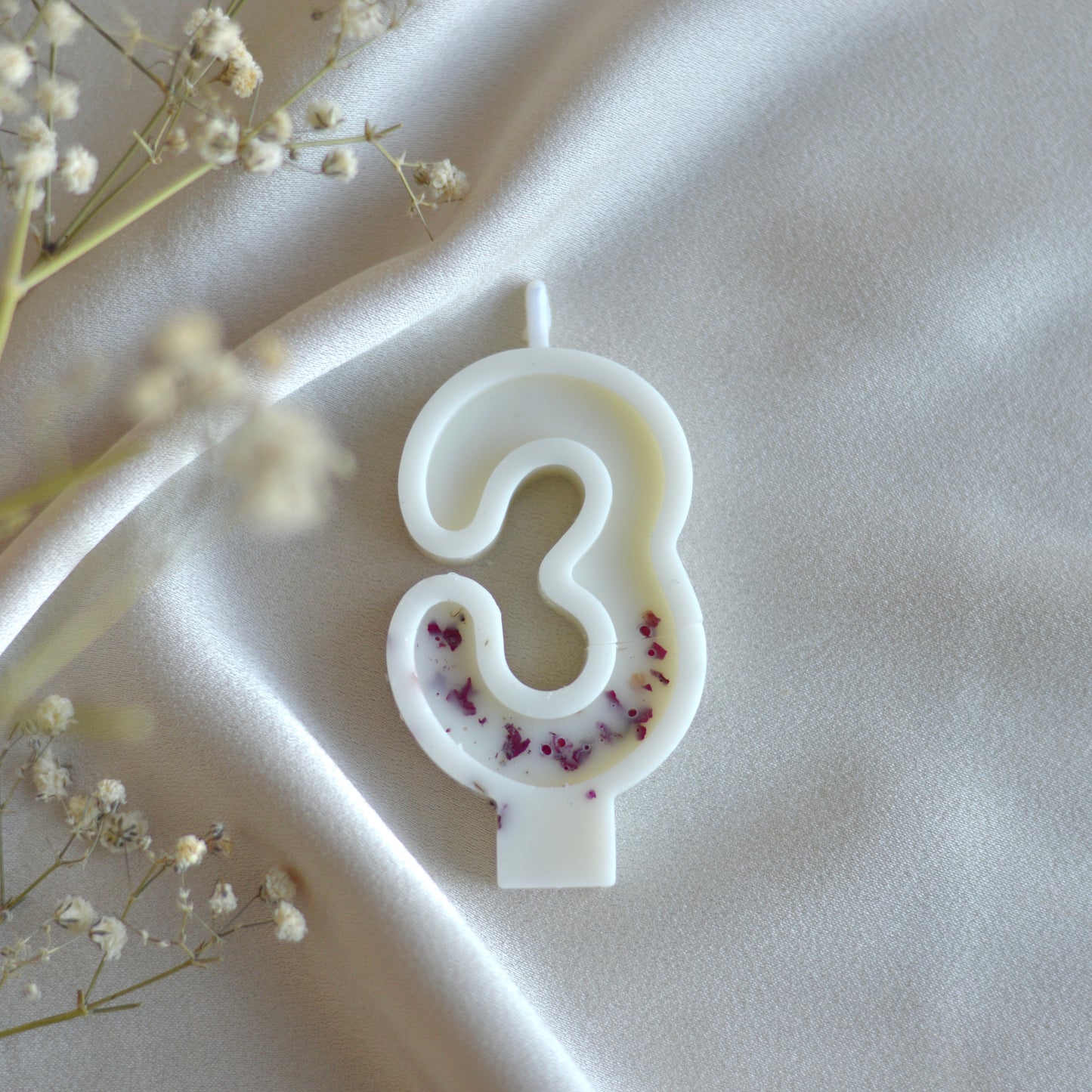 Vela cumpleaños con decoración