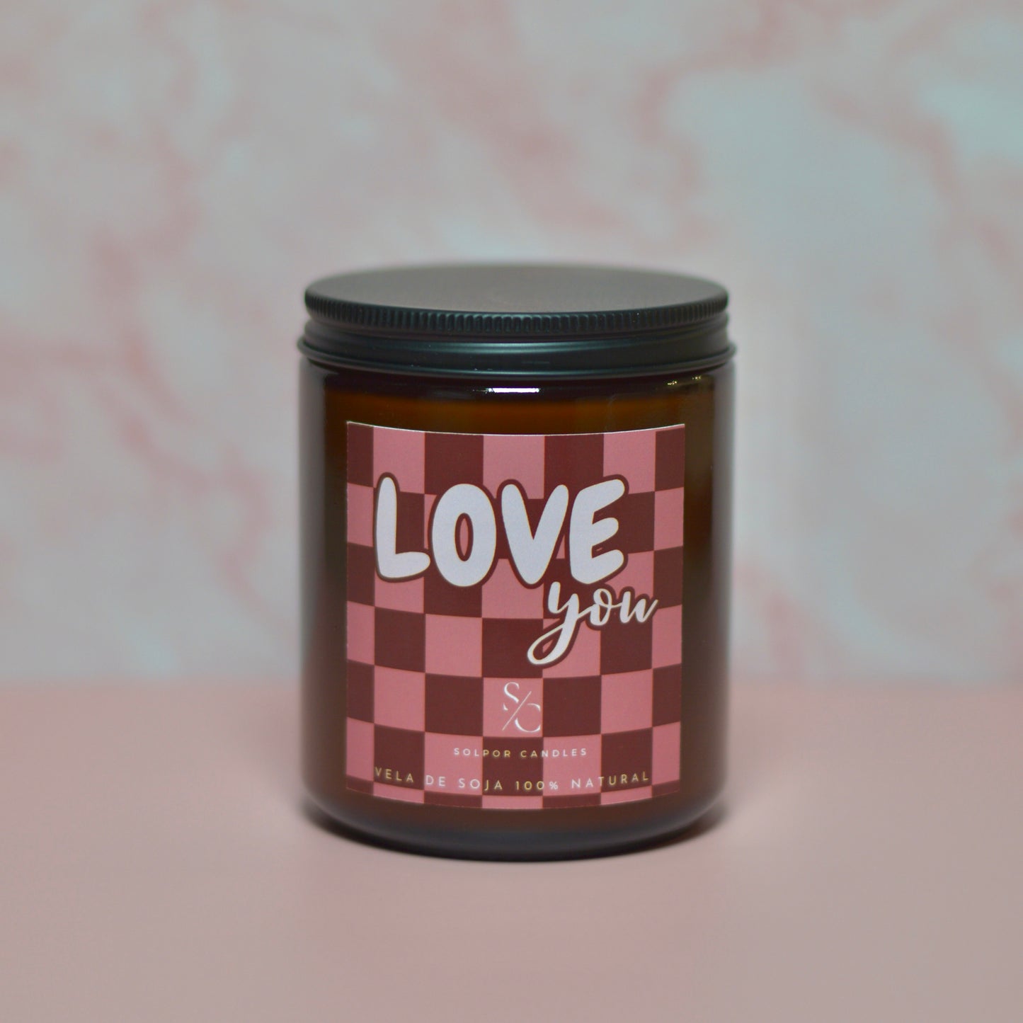 Vela aromática · Love you
