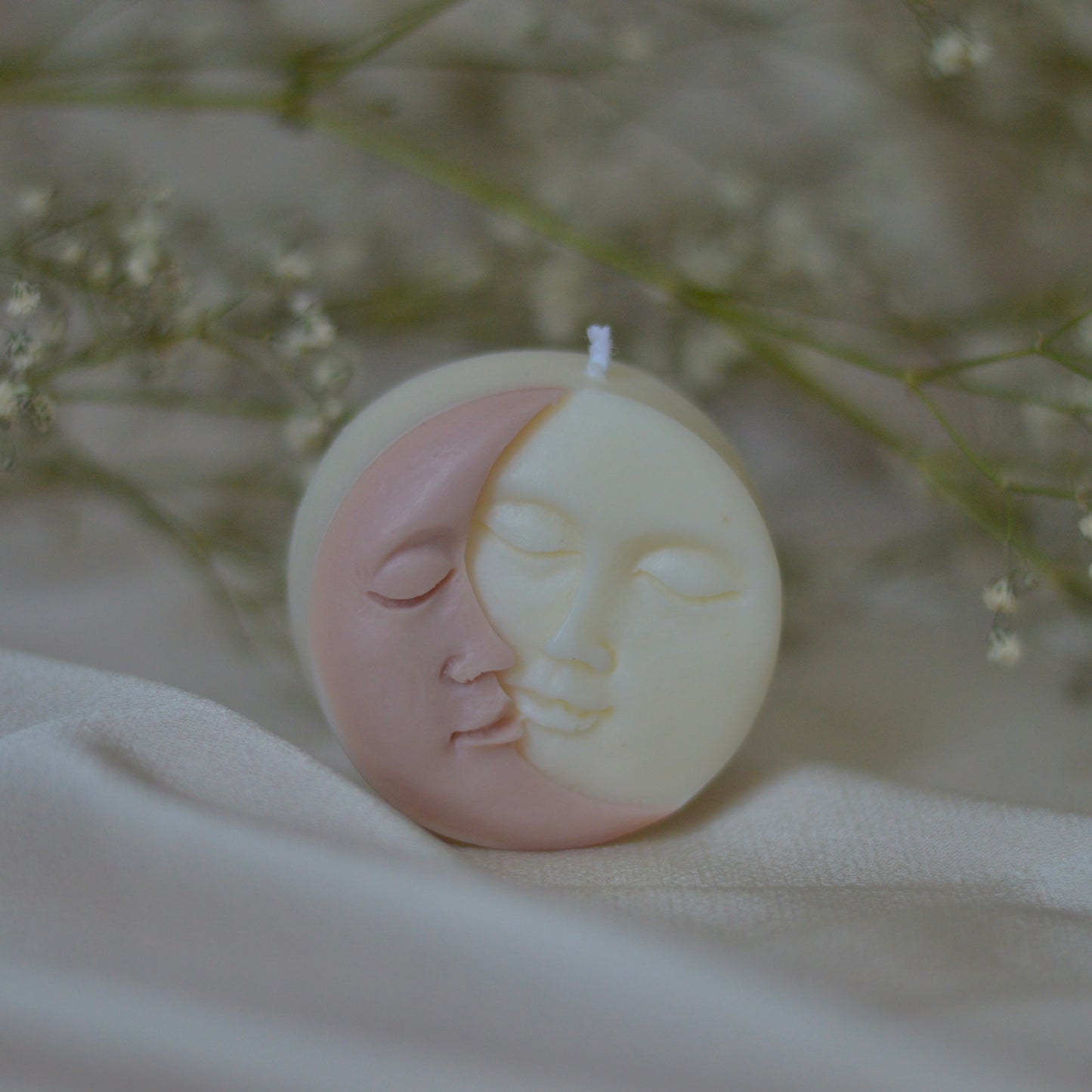 Vela sol & luna bicolor