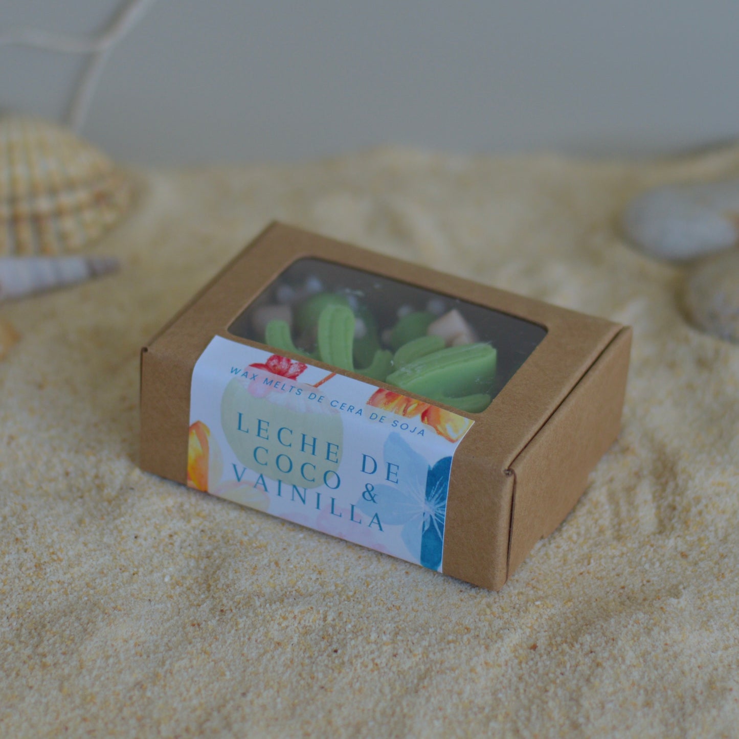 Wax melts · Leche de coco & vainilla
