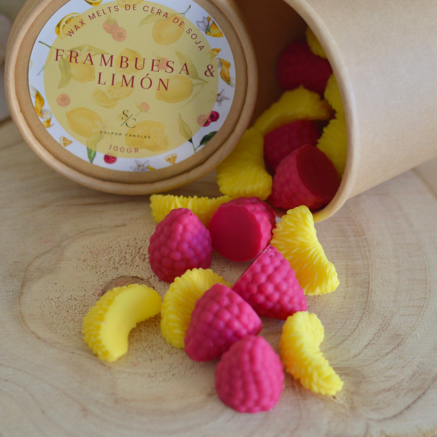 Wax melts · Frambuesa & Limón