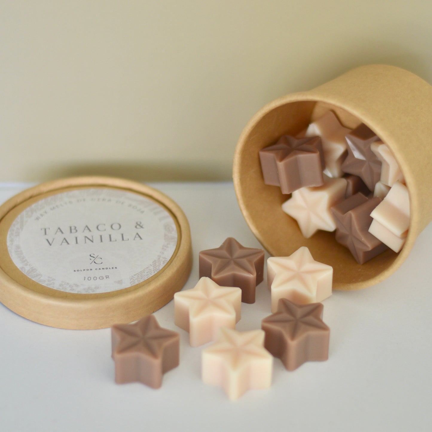 Wax melts · Tabaco & Vainilla