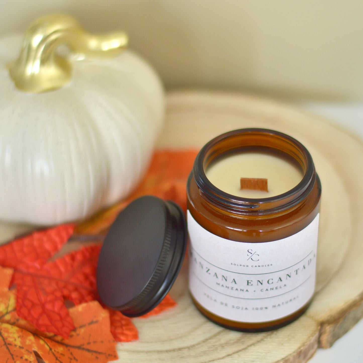 Vela aromática · Susurros de otoño