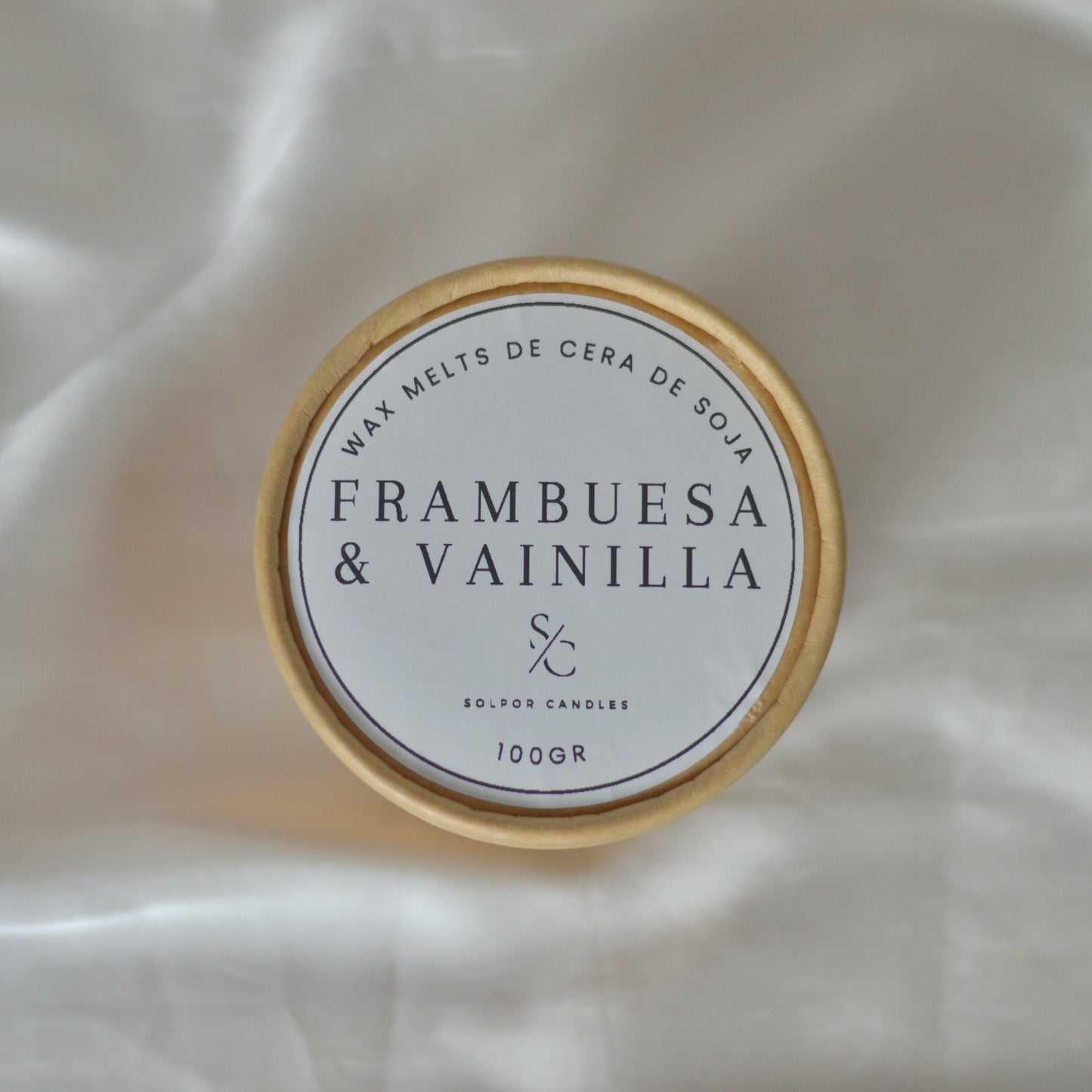 Wax melts · Frambuesa & Vainilla