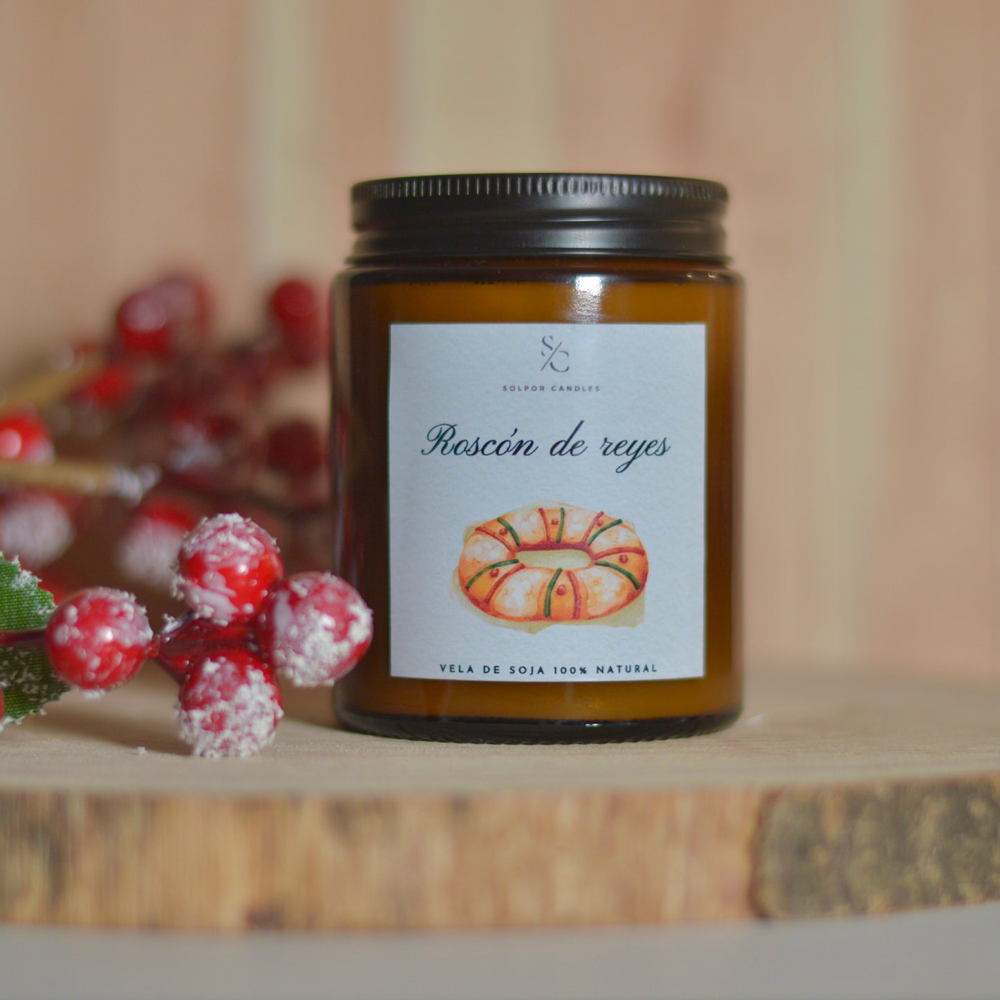Vela aromática · Roscón de Reyes