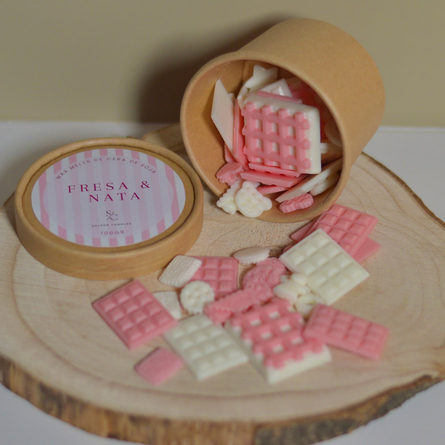 Wax melts · Fresa & Nata