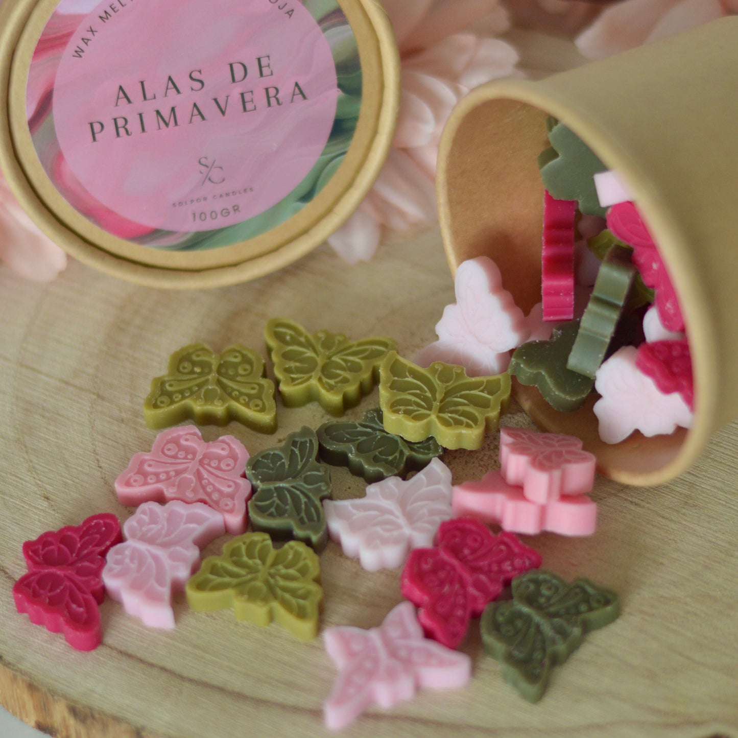 Wax melts · Alas de Primavera