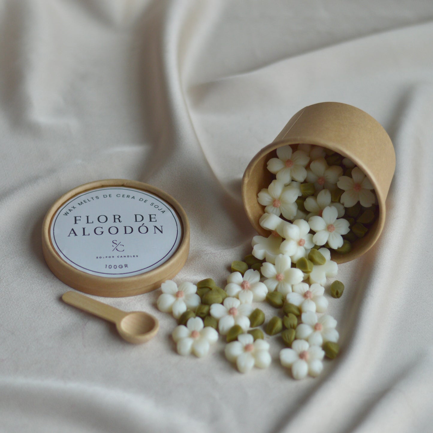 Wax melts · Flor de algodón