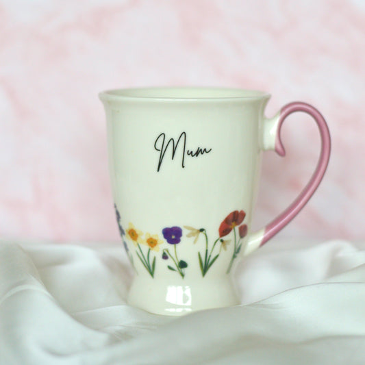 Taza · Floral Mug