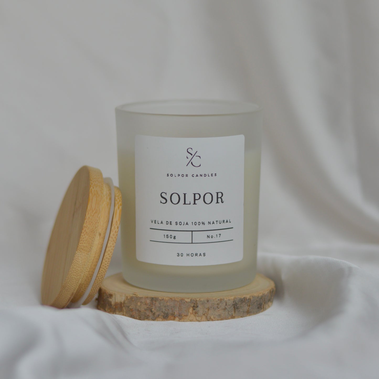 Vela aromática · Solpor