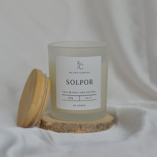 Vela aromática · Solpor