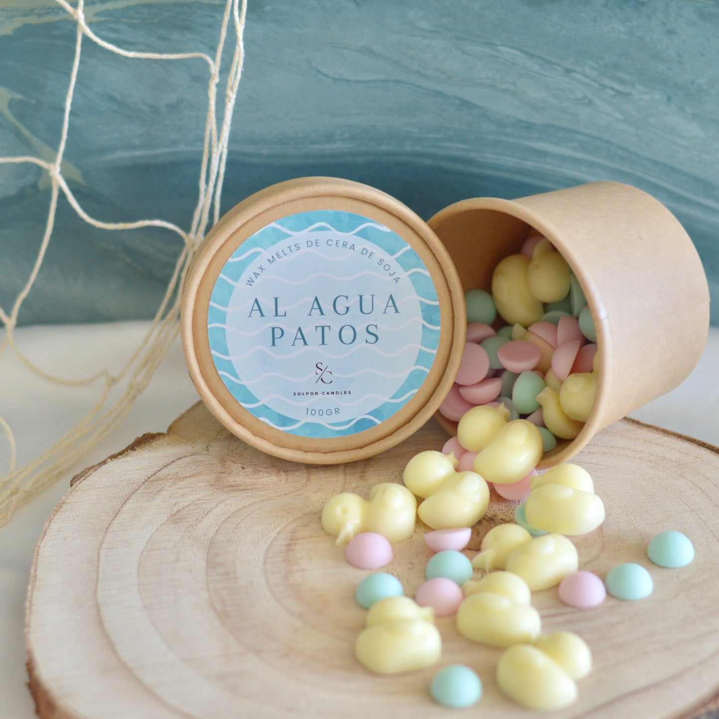 Wax melts · Al agua patos