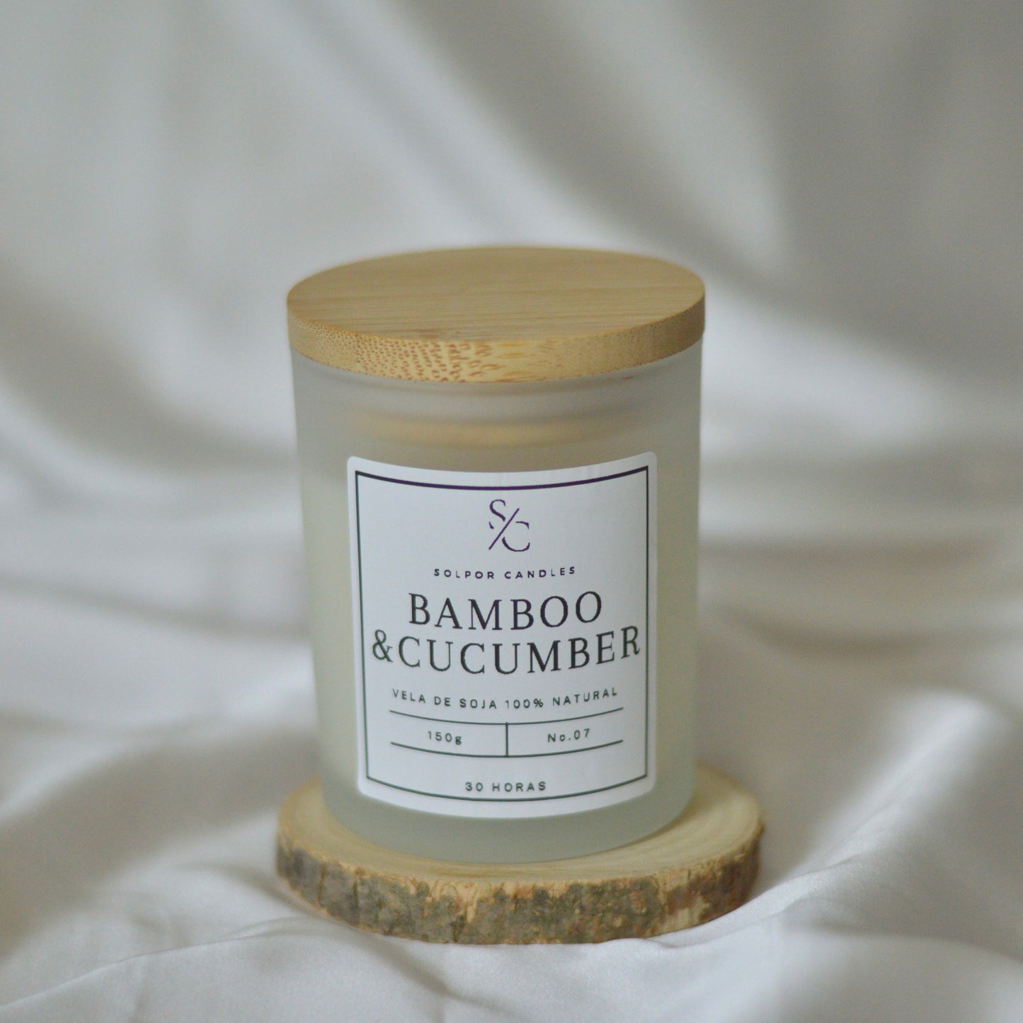 Vela aromática · Bamboo & Cucumber