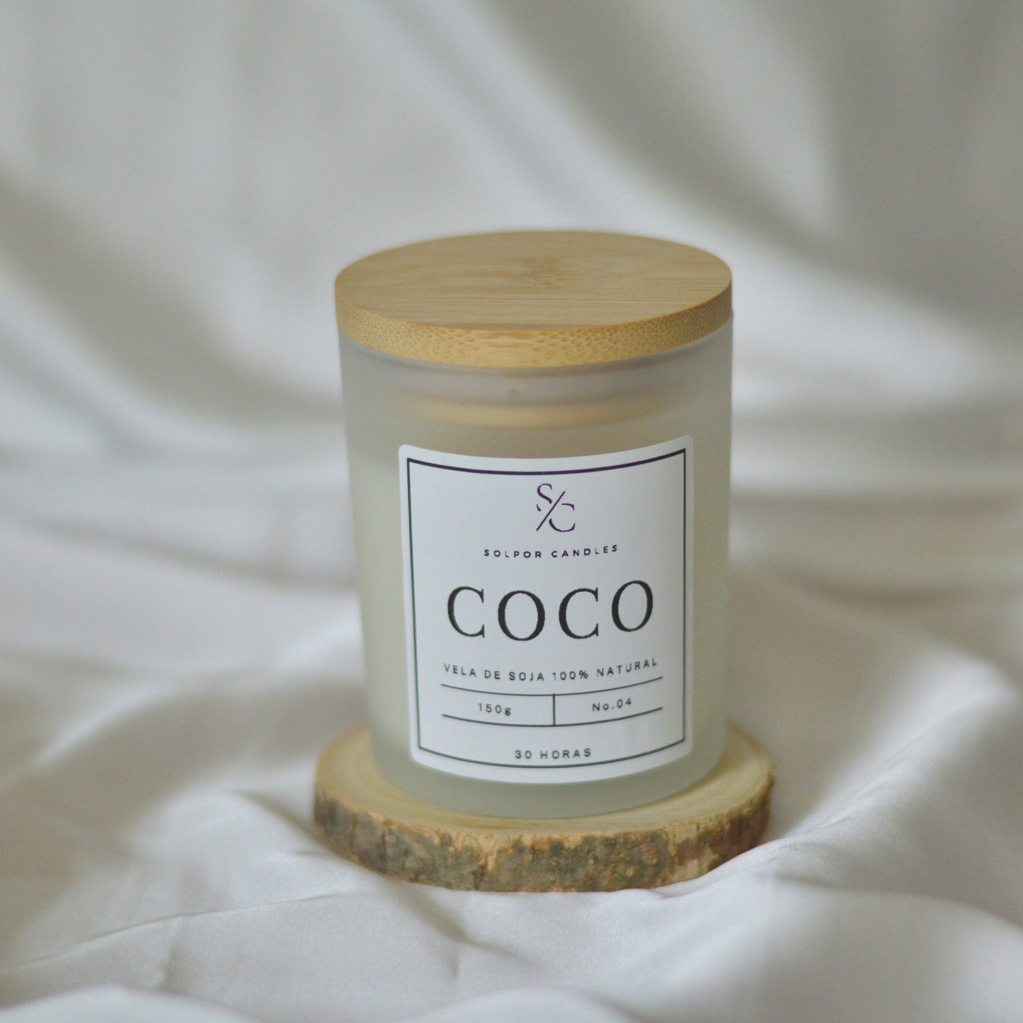 Vela aromática · Coco