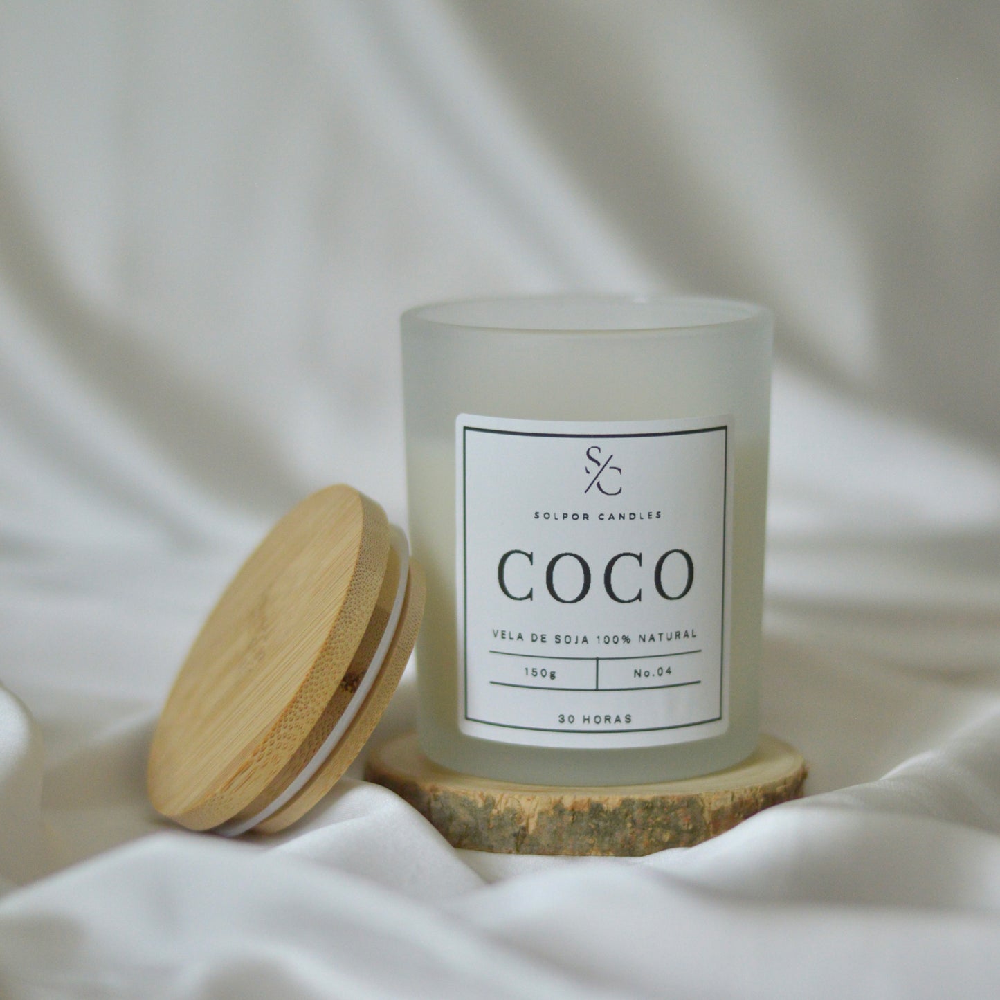 Vela aromática · Coco