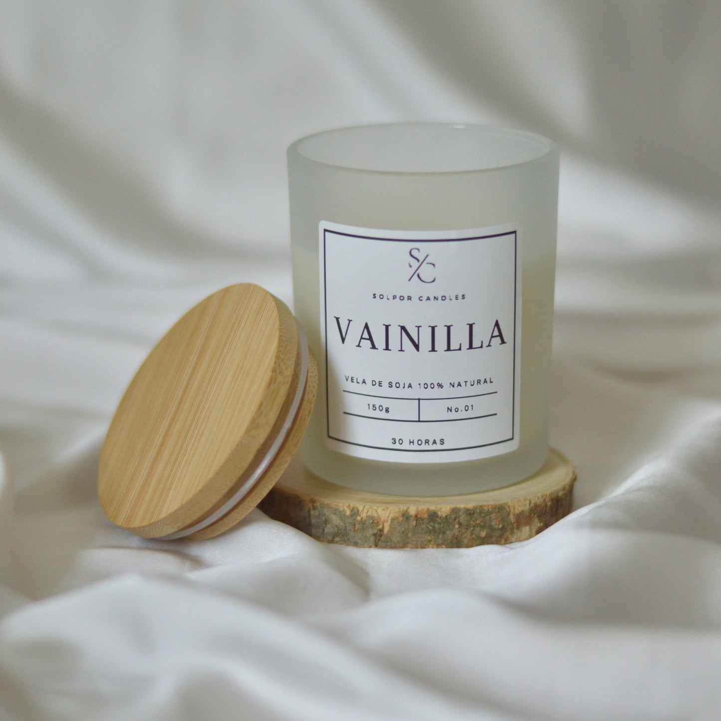 Vela aromática · Vainilla