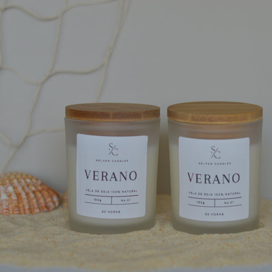 Pack velas aromáticas · Verano