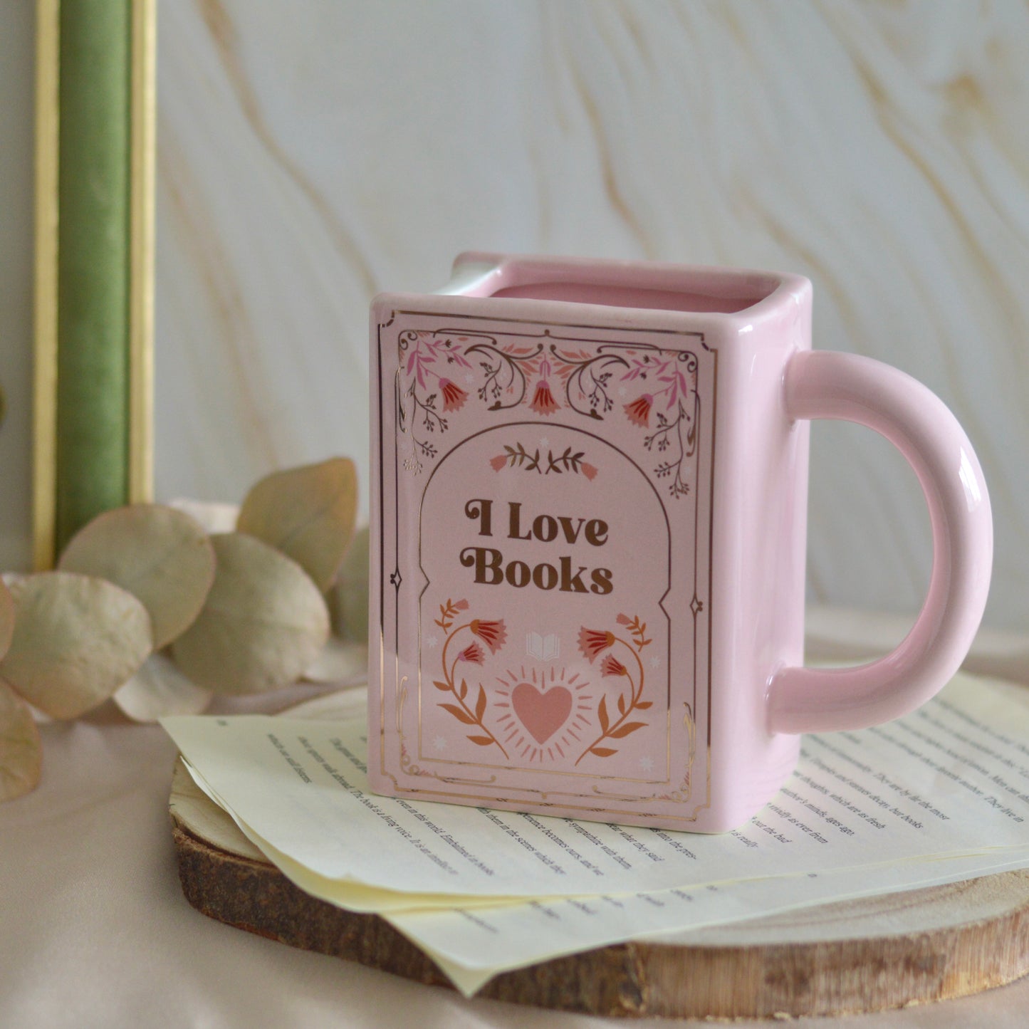 Taza · I Love Books