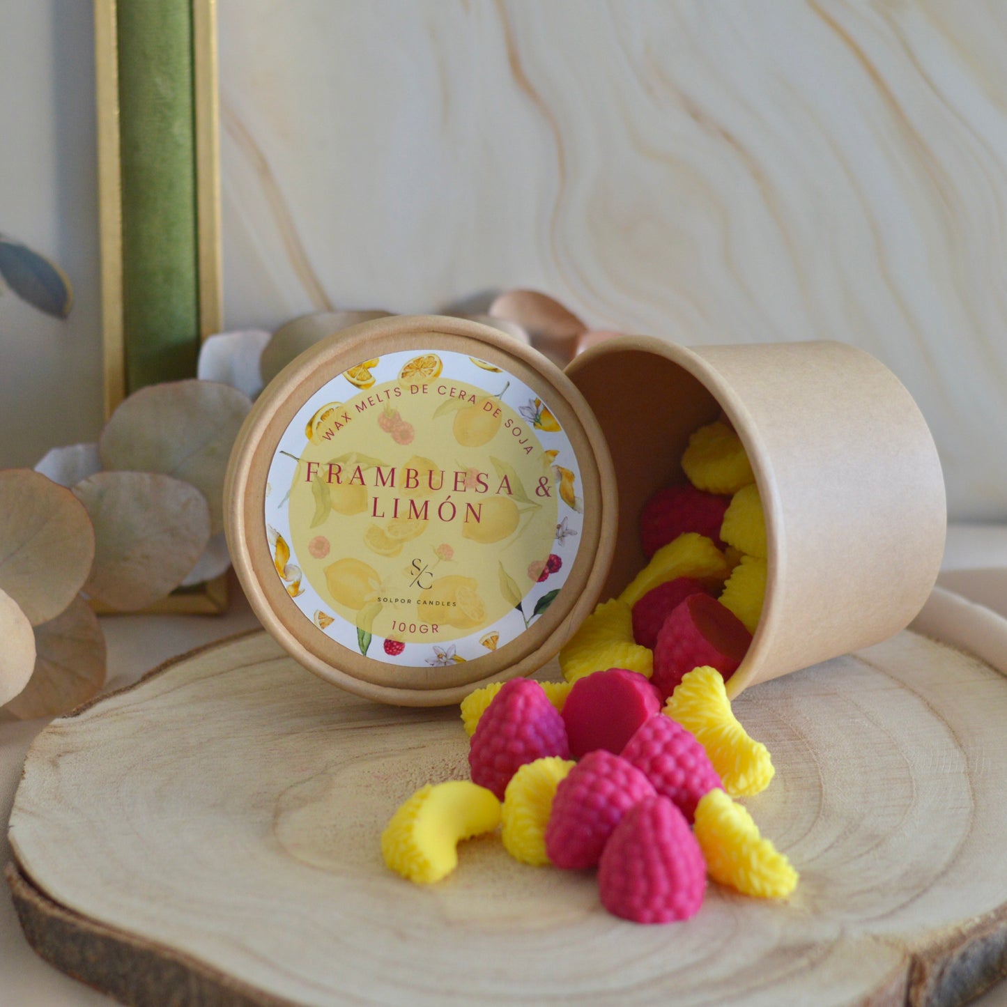 Wax melts · Frambuesa & Limón