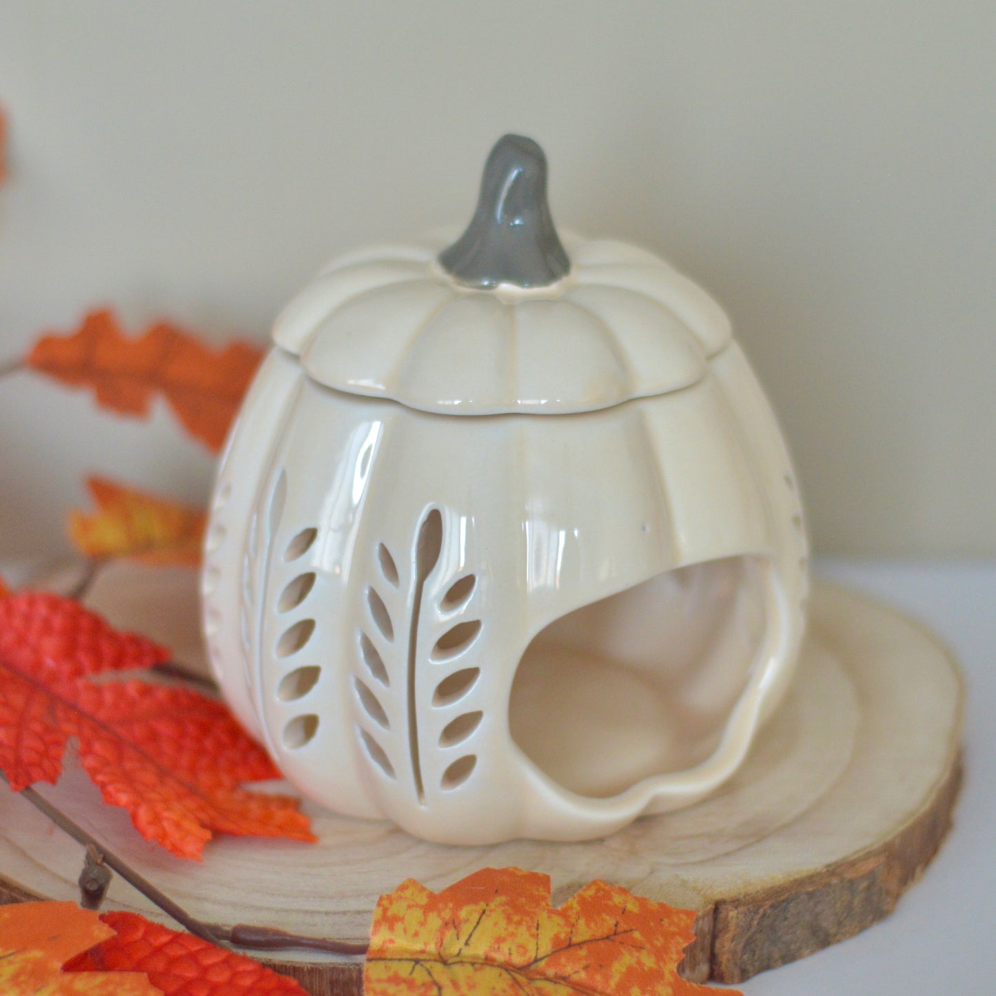 Quemador · Cozy Pumpkin White