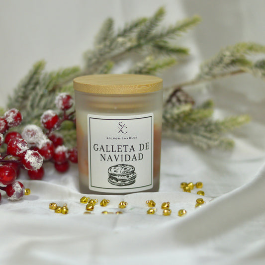 Vela aromática · Galleta de navidad